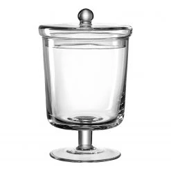 Leonardo Pot Poesia II - Verre transparent - 24,5 cm