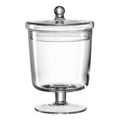 Leonardo Pot Poesia I - Verre transparent - 19,2 cm