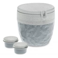 Koziol Lunchbox Bentobox L - Gris foncé