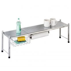 WENKO Pont d’évier Expando - Métal - Chrome