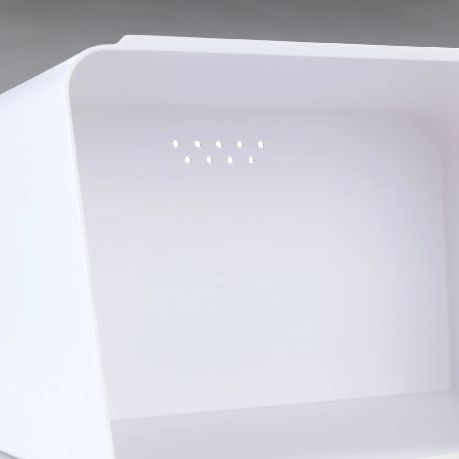 WENKO Boîte à pain Kubo - Polystyrène / Bambou - Blanc – Image 6