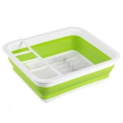 WENKO Égouttoir à vaisselle Gaia - Polypropylène / Matière plastique - Vert