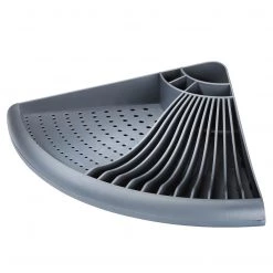 WENKO Égouttoir à vaisselle Allmans - Polypropylène - Gris