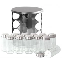 Stoneline Étagère à épices Langholm - Acier inoxydable - Aspect acier inoxydable