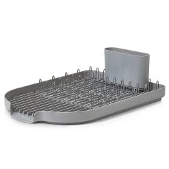 Zeller Égouttoir à vaisselle Cast - Métal - Gris - 45 cm x 32 cm x 13 cm