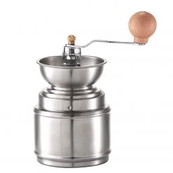 Zeller Moulin à café Lucilia - Acier inoxydable - Argenté - Ø 9,5 cm x 16-22 cm