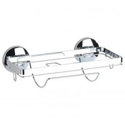 WENKO Dérouleur pour essuie-tout Astrea - Acier inoxydable / Matière plastique ABS - Argenté