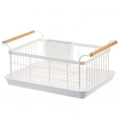 Yamazaki Égouttoir à vaisselle Tosca - ABS - Blanc