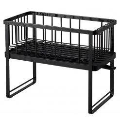 Yamazaki Égouttoir à vaisselle Tower I - ABS - Noir