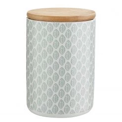 Butlers Boîte Feuilles QUEEN IT - Dolomite / Bambou / Silicone - Vert