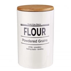 Butlers Boîte à provisions KARLTON BROS IV - Bambou / Blanc