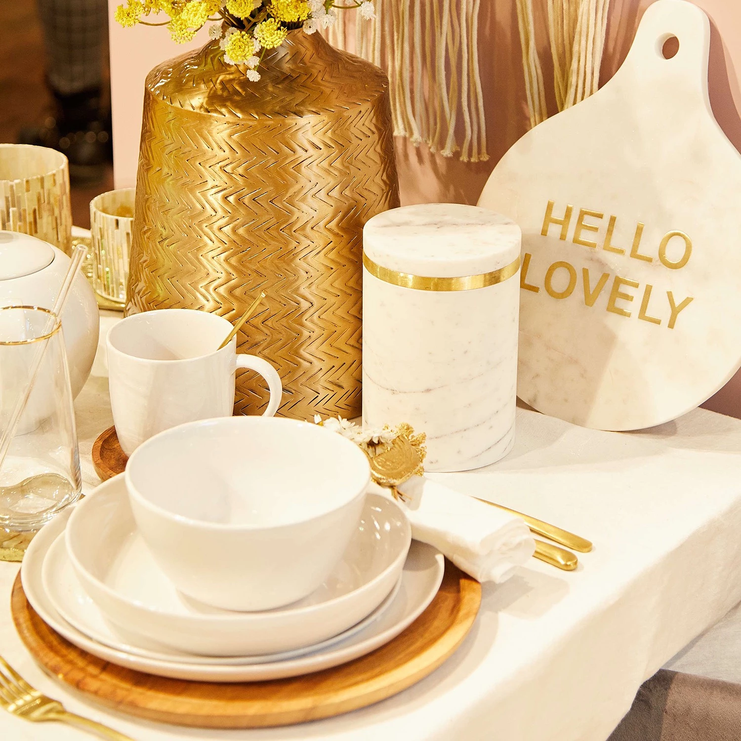 Butlers Boîte MARBLE - Marbre blanc – Image 4