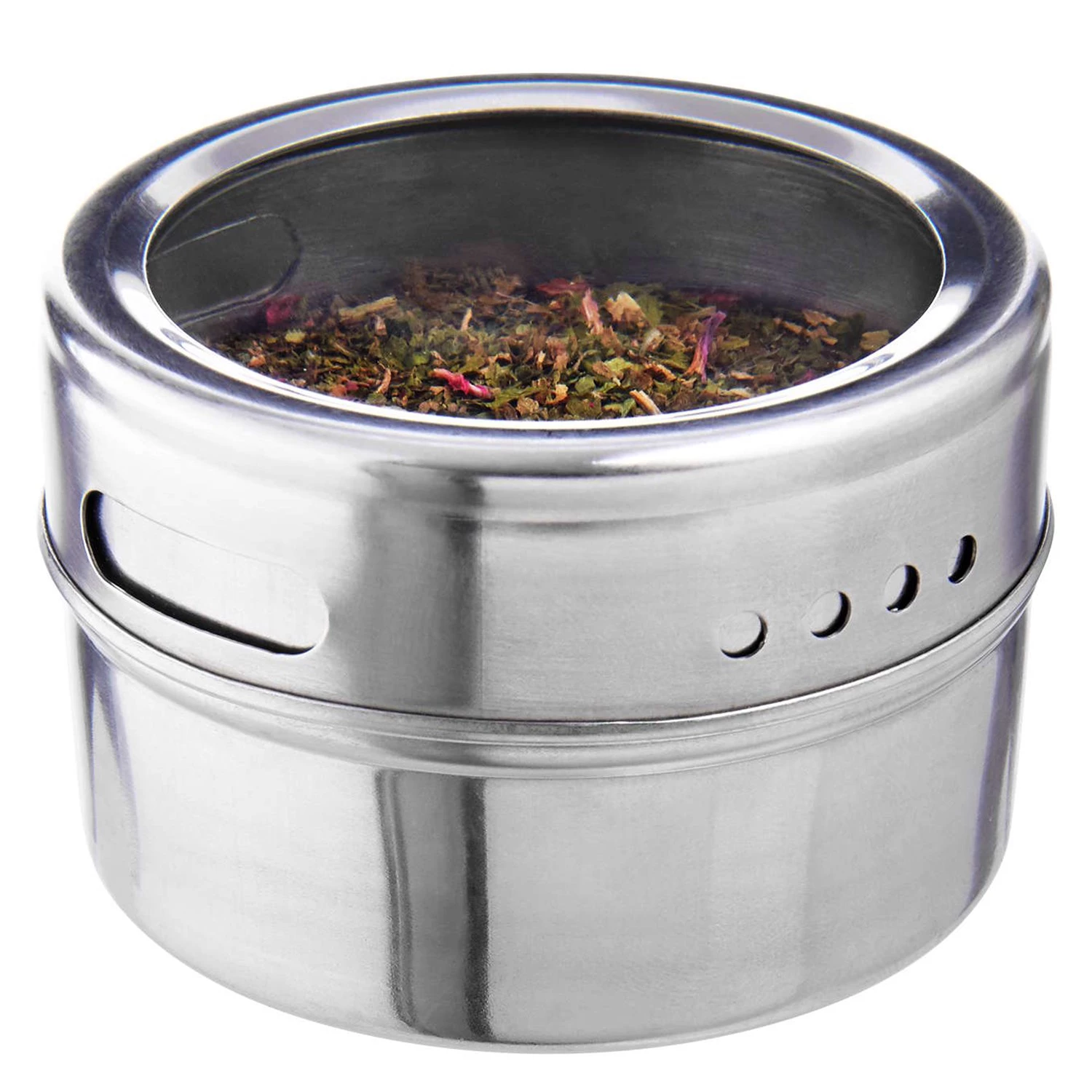 Butlers Boîtes à épices SPICE GUYS (4 éléments) - Acier inoxydable - Argenté – Image 8