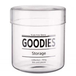 Butlers Boîte à provisions KARLTON BROS - Verre borosilicate - Transparent
