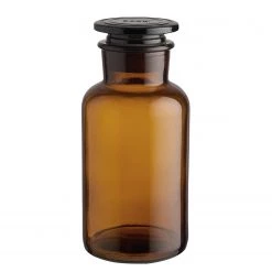 Butlers Flacon de pharmacie TRADITIONAL - Verre coloré - Marron - Capacité : 0.5 L